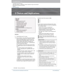 Книга для вчителя Cambridge Academic English B2 Upper Intermediate Teachers Book Sowton, Ch ISBN 9780521165266