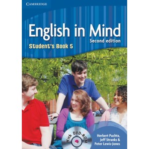Підручник English in Mind 2nd Edition 5 Students Book with DVD-ROM Puchta, H ISBN 9780521184564