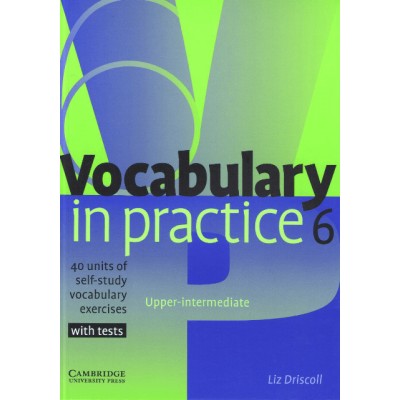 Словник Vocabulary in Practice 6 ISBN 9780521601269 замовити онлайн