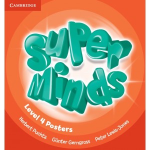 Книга Super Minds 4 Posters (10) Puchta, H ISBN 9781107429802