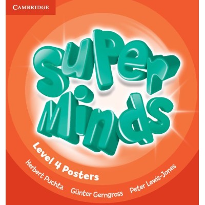 Книга Super Minds 4 Posters (10) Puchta, H ISBN 9781107429802 заказать онлайн оптом Украина