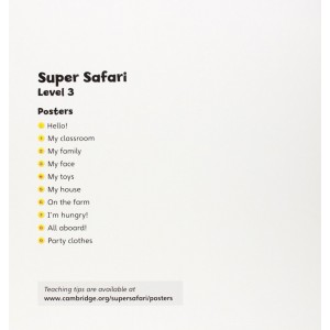 Книга Super Safari 3 Posters (10) Puchta, H ISBN 9781107496644