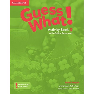 Робочий зошит Guess What! Level 3 Activity Book with Online Resources Robertson, L ISBN 9781107528031 замовити онлайн
