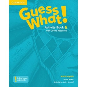 Робочий зошит Guess What! Level 6 Activity Book with Online Resources Rivers, S ISBN 9781107545557