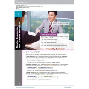 Підручник Skills for Effective Writing 3 Students Book ISBN 9781107613560