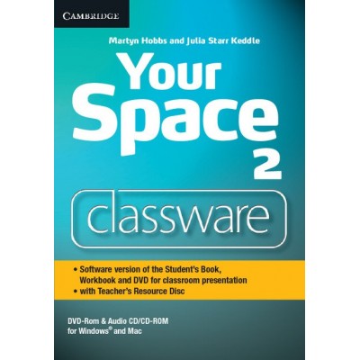 Your Space Level 2 Classware DVD-ROM with Teachers Resource Disc Hobbs, M ISBN 9781107635425 заказать онлайн оптом Украина