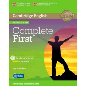 Підручник Complete First Second edition Students Book with answers with CD-ROM Brook-Hart, G ISBN 9781107656178