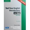 Тести Test Your English Vocabulary in Use 2nd Edition Advanced with Answers McCarthy, M ISBN 9781107670327 замовити онлайн