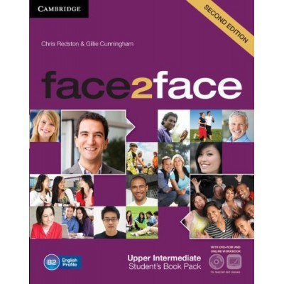 Робочий зошит Face2face 2nd Edition Upper Intermediate Students Book with DVD-ROM and Online Workbook Pack Redston, Ch. замовити онлайн