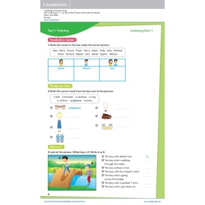 Книга для тестов Fun Skills Flyers Mini Trainer with Audio Download ISBN 9781108641777