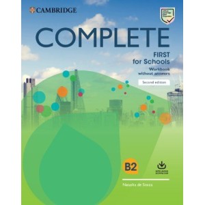 Робочий зошит Complete First for Schools 2 Ed workbook without Answers with Audio Download DSouza, N ISBN 9781108647427