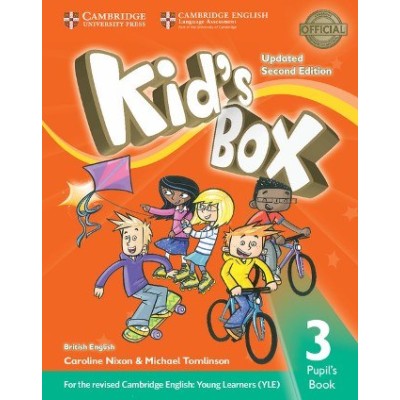 Підручник Kids Box Updated 2nd Edition 3 Pupils Book Nixon, C ISBN 9781316627686 заказать онлайн оптом Украина