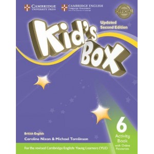 Робочий зошит Kids Box Updated 2nd Edition 6 Activity Book with Online Resources Nixon, C ISBN 9781316628799