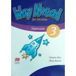 Картки Way Ahead for Ukraine 3 Flashcards ISBN 9781380027405