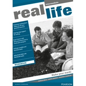 Робочий зошит Real Life Intermediate Workbook with Audio CD/CD-ROM ISBN 9781408239469