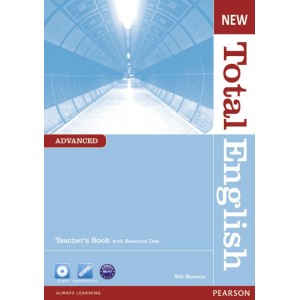 Книга для вчителя Total English New Advanced teachers book with CD-ROM ISBN 9781408267257