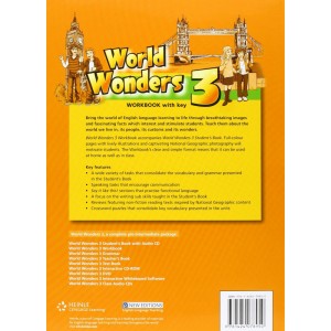 Робочий зошит World Wonders 3 Workbook with overprint Key Crawford, M ISBN 9781424078950