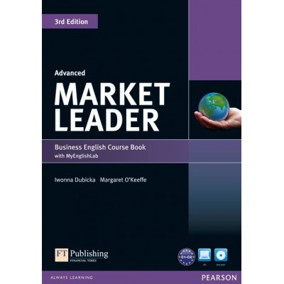 Підручник Market Leader 3rd Edition Advanced Coursebook with DVD-ROM and MyEnglishLab ISBN 9781447922254 заказать онлайн оптом Украина