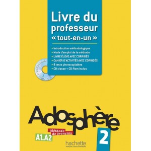 Книга Adosphere 2 Livre du professeur ISBN 9782011557261