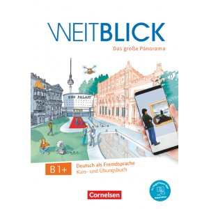 Підручник Weitblick B1+ Kursbuch und Ubungsbuch mit PagePlayer-App ISBN 9783061208837