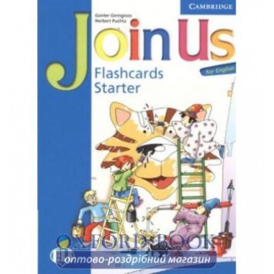 Картки Join us English Starter Flashcards Gerngross, G ISBN 9780521679114 заказать онлайн оптом Украина