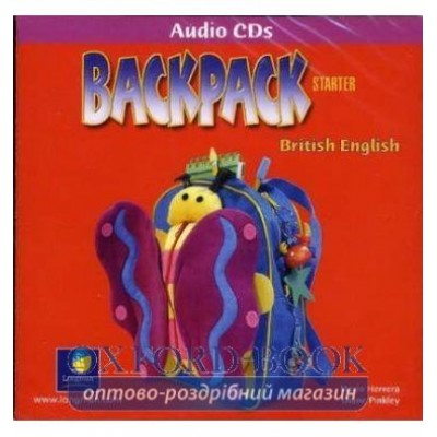 Диск Backpack Starter Audio CDs (2) adv ISBN 9780582856905-L замовити онлайн