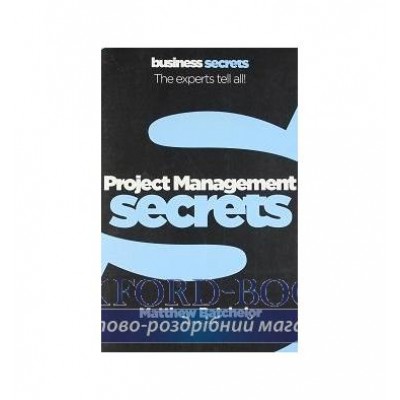 Книга Project Management Secrets Bachelor, M ISBN 9780007328109 замовити онлайн