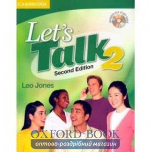 Підручник Lets Talk 2 Students Book with Audio CD ISBN 9780521692847