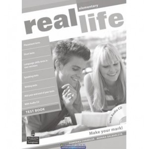 Тести Real Life Elementary: Test Book with CD-ROM ISBN 9781408243022