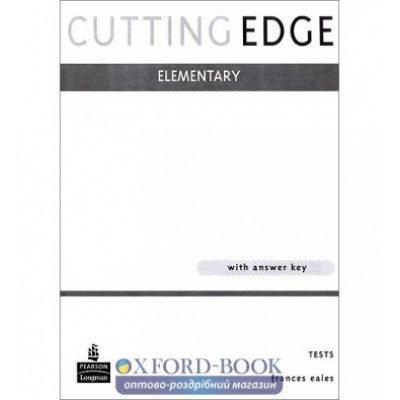 Тести Cutting Edge Elementary Tests ISBN 9780582344518 заказать онлайн оптом Украина