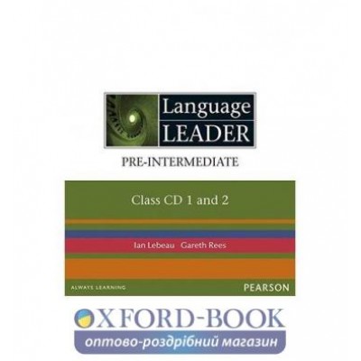Диск Language Leader Pre-Interm Class CDs (2) adv ISBN 9781405826433-L замовити онлайн