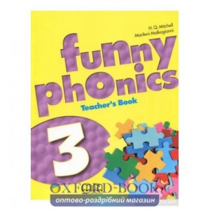 Книга для вчителя Funny Phonics 3 teachers book Mitchell, H ISBN 9789604788347