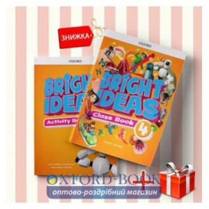 Книги Bright ideas 4 Class book & activity book (комплект: Підручник и Робочий зошит) Oxford University Press