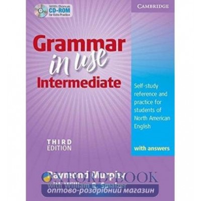 Книга Grammar in Use Intermediate Third edition Students Book with answers and CD-ROM ISBN 9780521734776 замовити онлайн