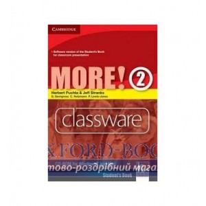 More! 2 Classware CD-ROM Puchta, H ISBN 9780521133210