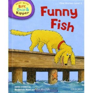 Книга Oxford Reading Tree Read with Biff, Chip and Kipper 2 Funny Fish ISBN 9780198486435