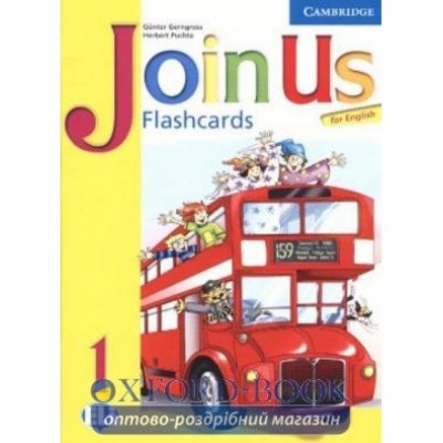 Картки Join us English 1 Flashcards Gerngross, G ISBN 9780521679213 замовити онлайн