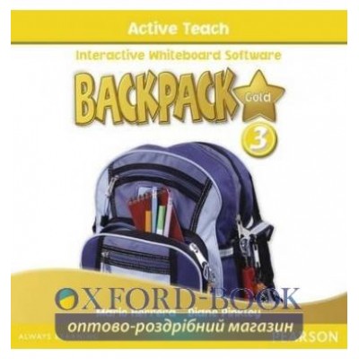 Диск Backpack Gold 3 Active Teach NE ISBN 9781408243268 замовити онлайн