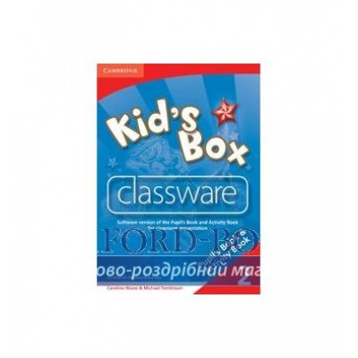 Kids Box 2 Classware CD-ROM Nixon, C ISBN 9780521140331 заказать онлайн оптом Украина