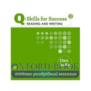 Skills for Success Reading and Writing 3 Audio CDs ISBN 9780194756341