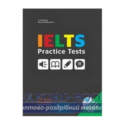 Книга IELTS Practice Tests Students Book with Audio CDs (2) and Glossary CD-ROM ISBN 9786180508659 замовити онлайн