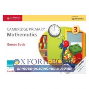 Книга Cambridge Primary Mathematics 3 Games Book with CD-ROM ISBN 9781107694019