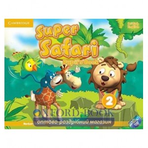 Підручник Super Safari 2 Pupils Book with DVD-ROM Puchta, H ISBN 9781107476882