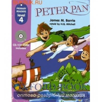 Книга Primary Readers Level 4 Peter Pen with CD-ROM ISBN 2000060177016 замовити онлайн