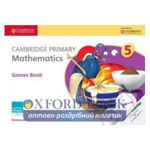 Книга Cambridge Primary Mathematics 5 Games Book + CD-ROM ISBN 9781107614741