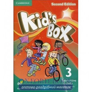 Книга для вчителя Kids Box Second edition 3 Interactive DVD (NTSC) with Teachers Booklet Nixon, C ISBN 9781107696914