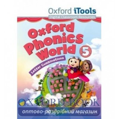 Ресурси для дошки Oxford Phonics World 5 iTools ISBN 9780194596060 замовити онлайн