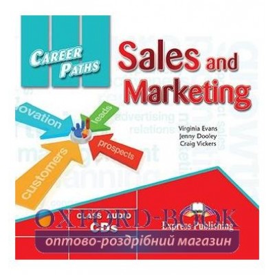 Career Paths Sales and Marketing Class CDs ISBN 9781471541056 замовити онлайн