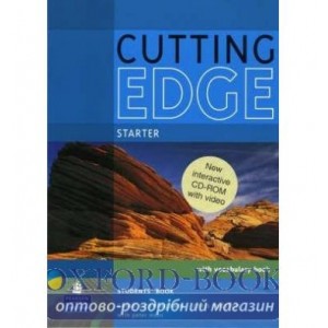 Підручник Cutting Edge Starter Student Book+CD-Rom ISBN 9781408262283