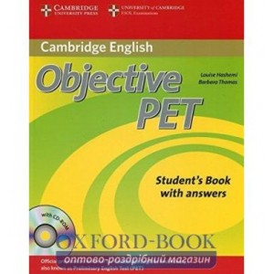 Підручник Objective PET 2nd Ed Students Book with answers with CD-ROM Hashemi, L ISBN 9780521732666